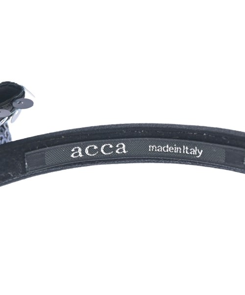 acca（アッカ）ヘアアクセサリー 黒 サイズ:- レディース/2200703719089