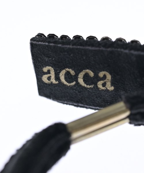 acca（アッカ）ヘアアクセサリー 黒 サイズ:- レディース/2200726644115