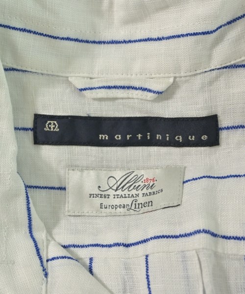 martinique（マルティニーク）カジュアルシャツ 白 サイズ:1(S位) レディース/2200621022117