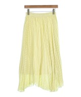 martinique（マルティニーク）ロング・マキシ丈スカート 黄 サイズ:F レディース/2200621022179