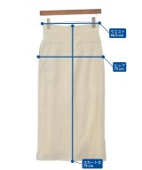 martinique（マルティニーク）ロング・マキシ丈スカート 白 サイズ:1(S位) レディース/2200621022247