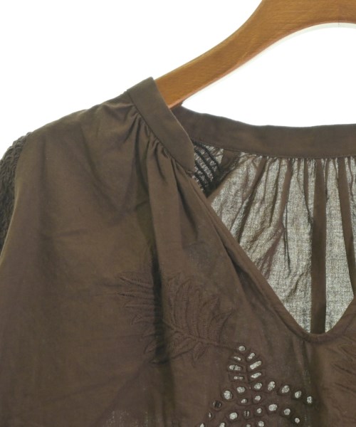 martinique（マルティニーク）ブラウス 茶 サイズ:F レディース/2200622338019