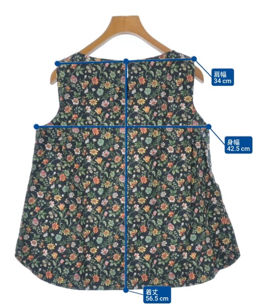 martinique（マルティニーク）カジュアルシャツ 紺 サイズ:-(L位) レディース/2200621196030