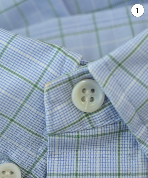 l'heritage martinique（レリタージュマルティニーク）カジュアルシャツ 青 サイズ:F レディース/2200641878121