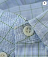 l'heritage martinique（レリタージュマルティニーク）カジュアルシャツ 青 サイズ:F レディース/2200641878121