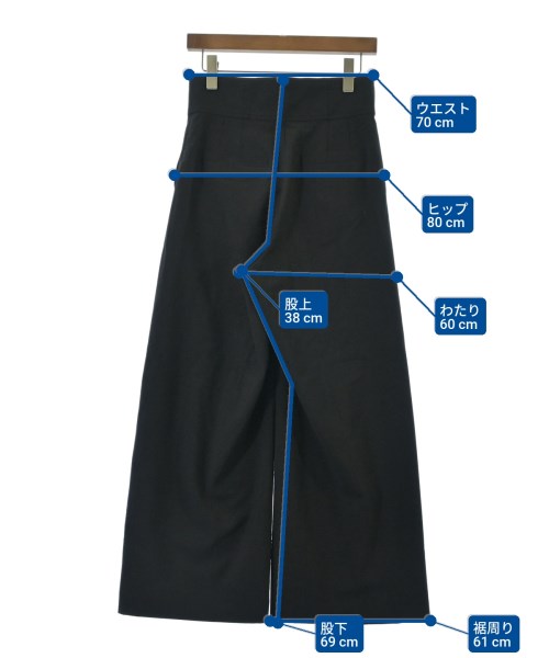 martinique（マルティニーク）スラックス 黒 サイズ:2(M位) レディース/2200643825017