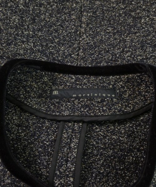 martinique（マルティニーク）ノーカラージャケット 紺 サイズ:F レディース/2200644273015