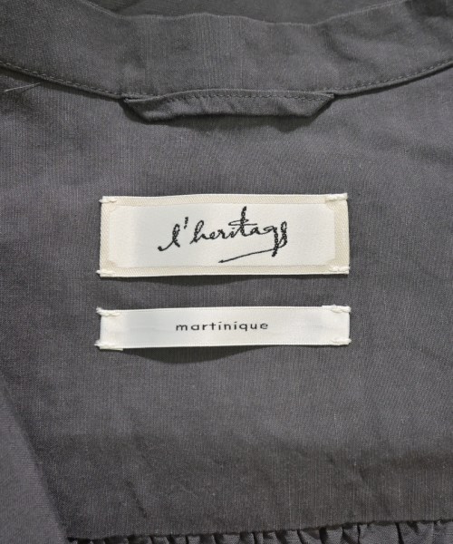 l'heritage martinique（レリタージュマルティニーク）ブラウス グレー サイズ:F レディース/2200622081083