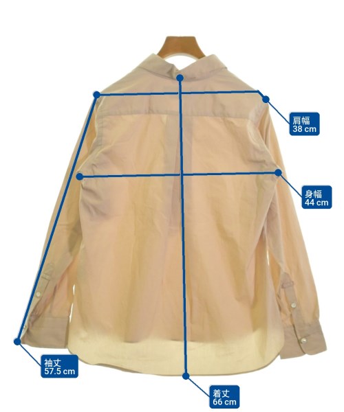 martinique（マルティニーク）カジュアルシャツ ベージュ サイズ:2(M位) レディース/2200616379042