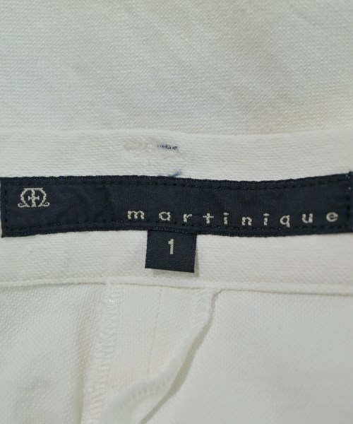 martinique（マルティニーク）スラックス 白 サイズ:1(S位) レディース/2200627381027