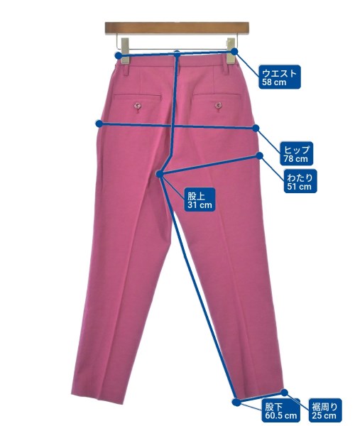 martinique（マルティニーク）スラックス ピンク サイズ:1(S位) レディース/2200627381034