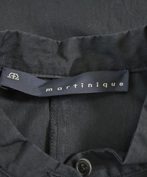 martinique（マルティニーク）シャツワンピース 黒 サイズ:F レディース/2200616583036