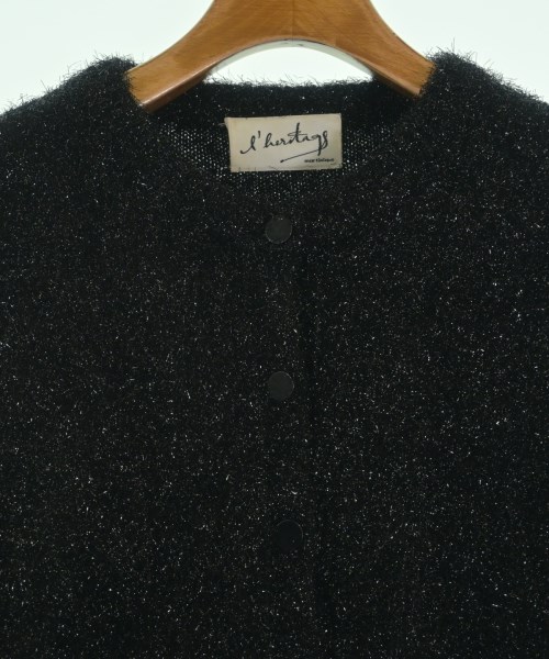 l'heritage martinique（レリタージュマルティニーク）カーディガン 黒 サイズ:-(M位) レディース/2200633727024