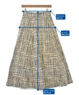 martinique（マルティニーク）ロング・マキシ丈スカート 白 サイズ:1(S位) レディース/2200617302148