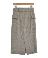 martinique（マルティニーク）ロング・マキシ丈スカート 茶 サイズ:1(S位) レディース/2200608955056