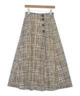 martinique（マルティニーク）ロング・マキシ丈スカート 茶 サイズ:1(S位) レディース/2200608976099