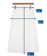 martinique（マルティニーク）ロング・マキシ丈スカート 白 サイズ:1(S位) レディース/2200611537027