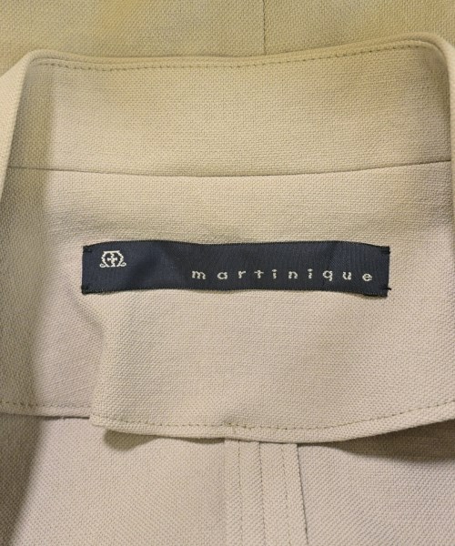 martinique（マルティニーク）ノーカラージャケット ベージュ サイズ:-(L位) レディース/2200670864041