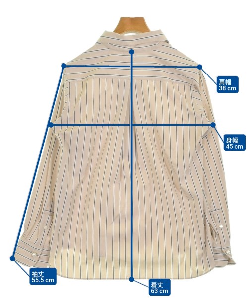 martinique（マルティニーク）カジュアルシャツ ベージュ サイズ:1(S位) レディース/2200676107050