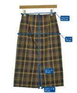 martinique（マルティニーク）ロング・マキシ丈スカート 茶 サイズ:1(S位) レディース/2200681865105