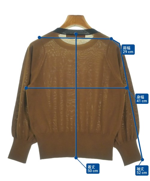 martinique（マルティニーク）ニット・セーター 茶 サイズ:-(L位) レディース/2200655465034