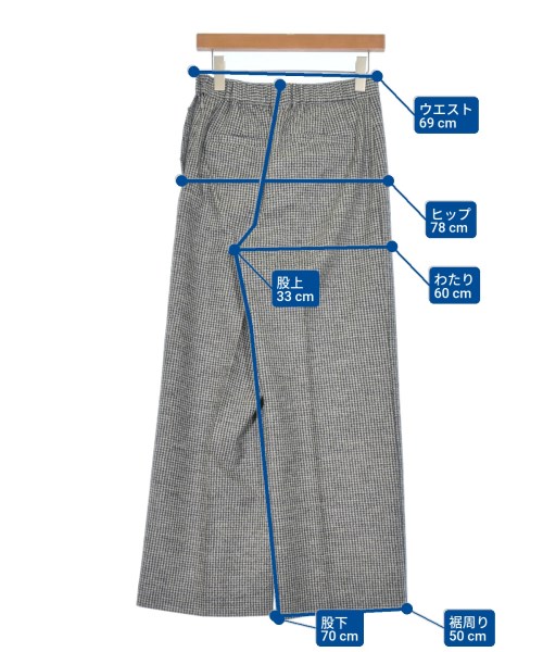 martinique（マルティニーク）スラックス 黒 サイズ:2(M位) レディース/2200656948031