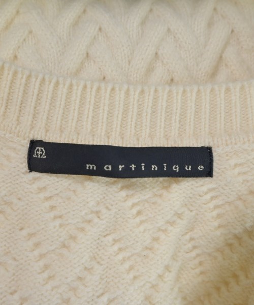martinique（マルティニーク）カーディガン 白 サイズ:F レディース/2200655679110