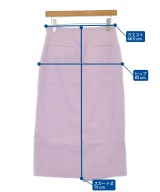 martinique（マルティニーク）ロング・マキシ丈スカート 紫 サイズ:2(M位) レディース/2200657534035