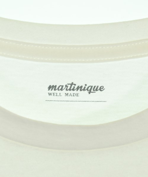 martinique（マルティニーク）Tシャツ・カットソー 白 サイズ:1(S位) レディース/2200710485106