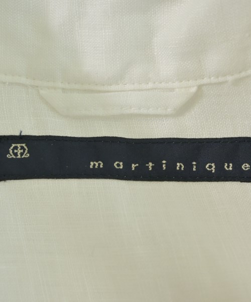 martinique（マルティニーク）カジュアルシャツ 白 サイズ:1(S位) レディース/2200717261079