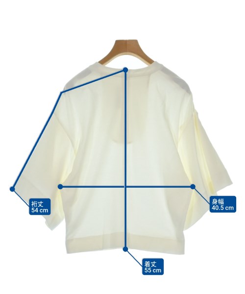 l'heritage martinique（レリタージュマルティニーク）Tシャツ・カットソー 白 サイズ:-(M位) レディース/2200649179039