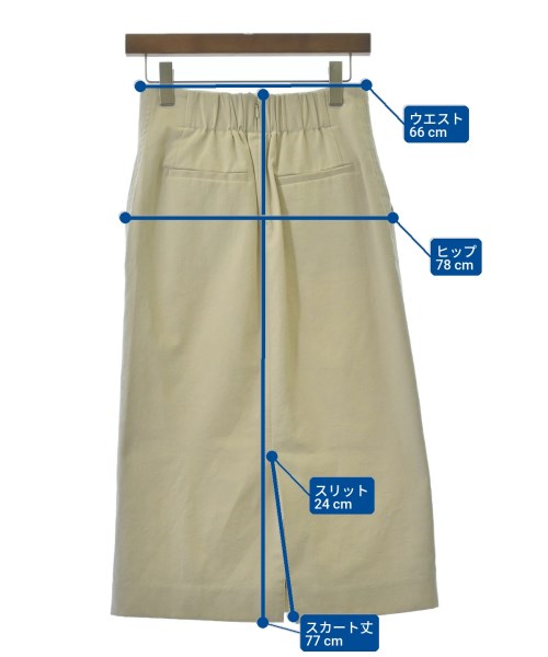 martinique（マルティニーク）ロング・マキシ丈スカート 白 サイズ:2(M位) レディース/2200646764108