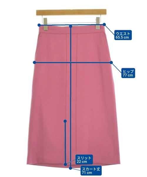 martinique（マルティニーク）ロング・マキシ丈スカート ピンク サイズ:1(S位) レディース/2200647336106