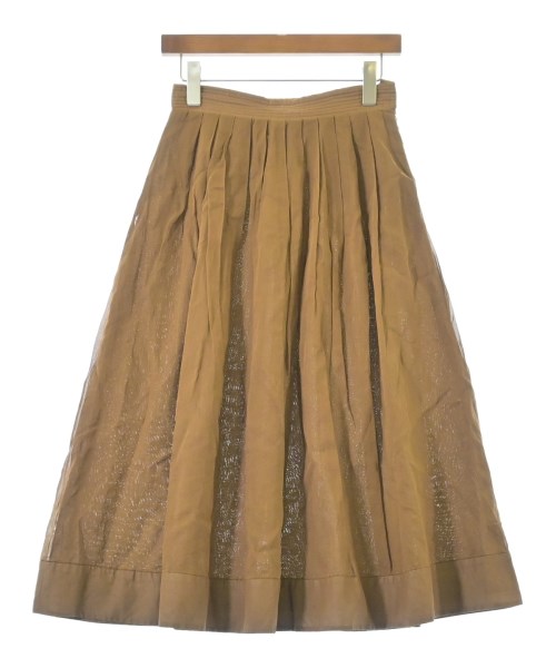 martinique(マルティニーク)ロング・マキシ丈スカート 茶 サイズ:2(M位)/2200652269017