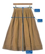 martinique（マルティニーク）ロング・マキシ丈スカート 茶 サイズ:2(M位) レディース/2200652269017