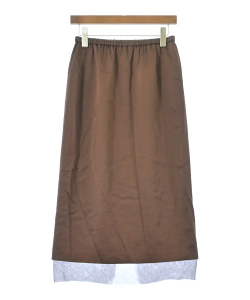 martinique(マルティニーク)ひざ丈スカート 茶 サイズ:2(M位)/2200653424040