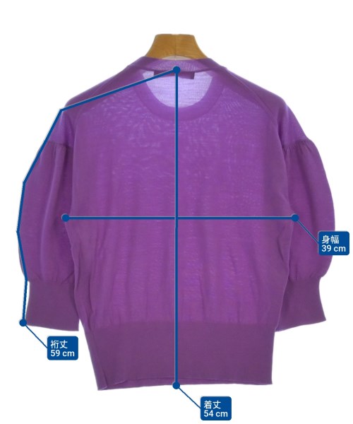 martinique（マルティニーク）ニット・セーター 紫 サイズ:F レディース/2200649286102