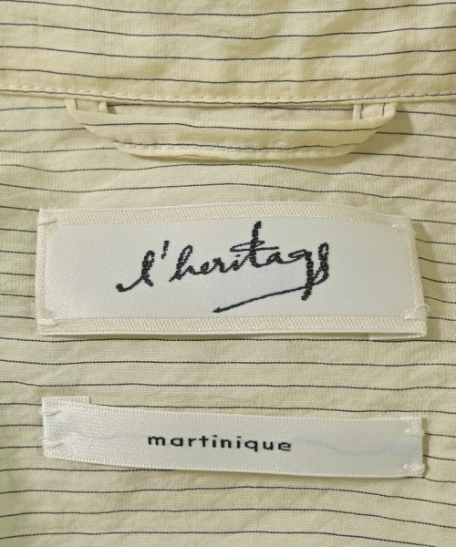 l'heritage martinique（レリタージュマルティニーク）カジュアルシャツ 白 サイズ:-(XL位) レディース/2200702583063
