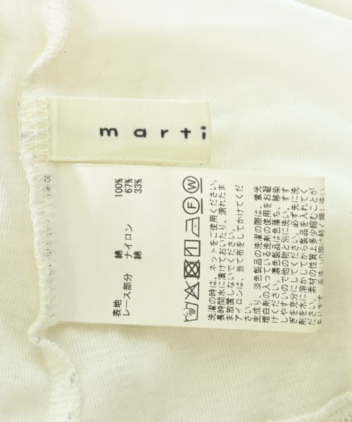 martinique（マルティニーク）Tシャツ・カットソー 白 サイズ:F レディース/2200710333049