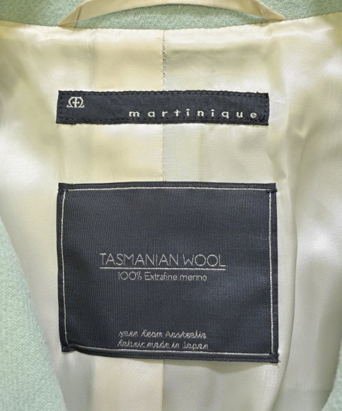martinique（マルティニーク）チェスターコート 緑 サイズ:F レディース/2200665034015
