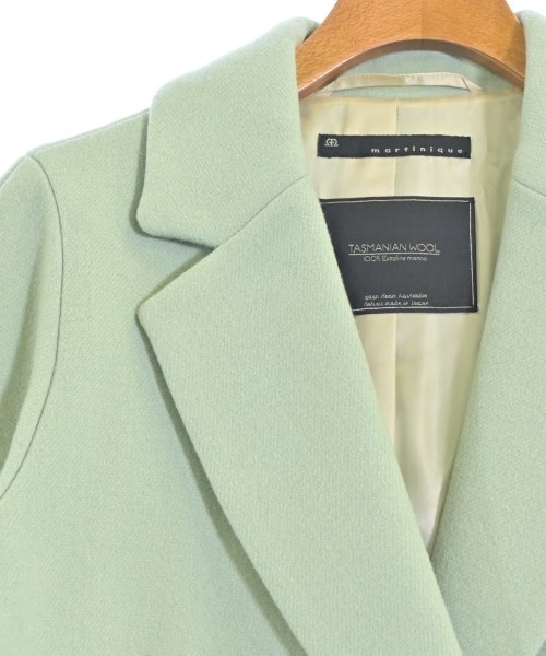 martinique（マルティニーク）チェスターコート 緑 サイズ:F レディース/2200665034015