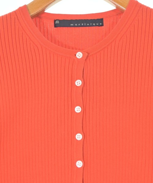 martinique（マルティニーク）カーディガン オレンジ サイズ:-(M位) レディース/2200666684066