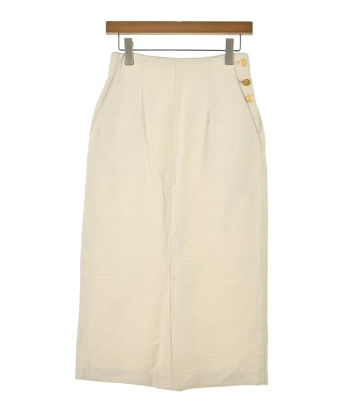 martinique(マルティニーク)ロング・マキシ丈スカート 白 サイズ:1(S位)/2200666938046