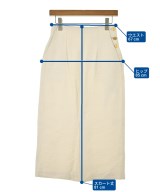 martinique（マルティニーク）ロング・マキシ丈スカート 白 サイズ:1(S位) レディース/2200666938046