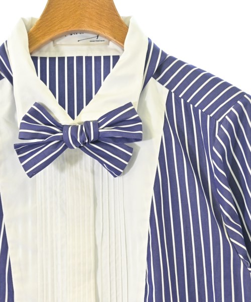 l'heritage martinique（レリタージュマルティニーク）カジュアルシャツ 紺 サイズ:-(XL位) レディース/2200669263053