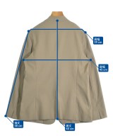 martinique（マルティニーク）ノーカラージャケット カーキ サイズ:-(M位) レディース/2200667669109