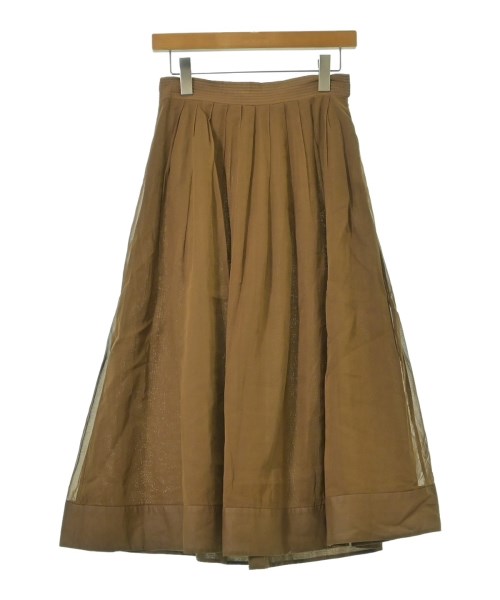 martinique(マルティニーク)ロング・マキシ丈スカート 茶 サイズ:2(M位)/2200670190041