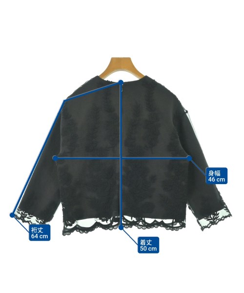 martinique（マルティニーク）ブラウス 黒 サイズ:F レディース/2200667671096