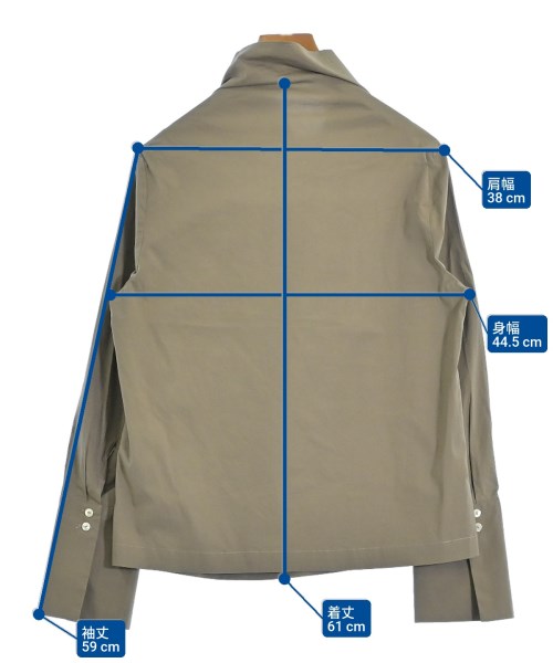 martinique（マルティニーク）カジュアルシャツ 茶 サイズ:-(M位) レディース/2200671021030