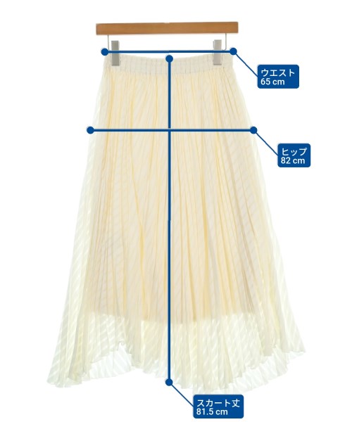 martinique（マルティニーク）ロング・マキシ丈スカート 白 サイズ:-(M位) レディース/2200668206068